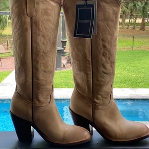Lucchese Women’s Cowgirl Boot Natural 8.5